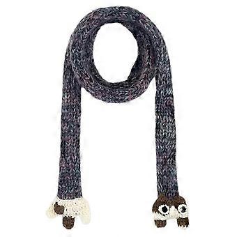 Mode Cartoon Eekhoorn Sjaal voor Winter Herfst Nek Sjaal voor Vrouwen Outfit Alle Bijpassende Casual Formele Magere Sjaal groene kaart