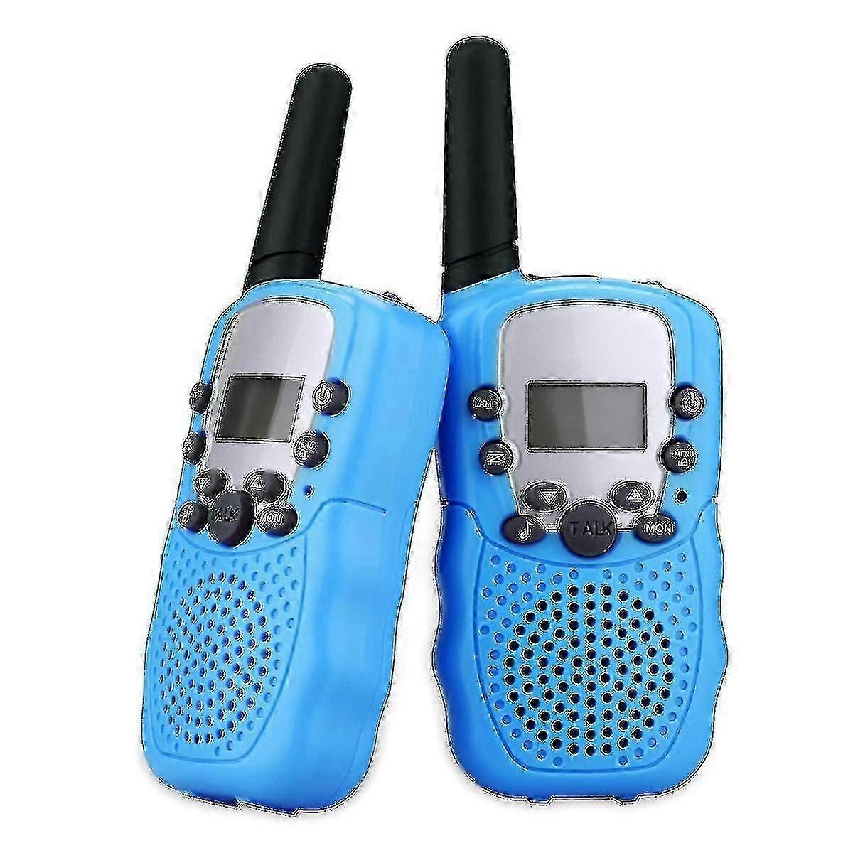 Giocattolo Walkie Talkie per bambini con retroilluminazione Lcd Torcia 3 Km Gamma Giocattoli regalo per ragazzi e ragazze