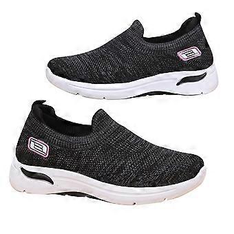 Frauen Sportschuhe Freizeit Mesh Weiche Sohle Fliege Weben Rutschfest Für Frühling Herbst