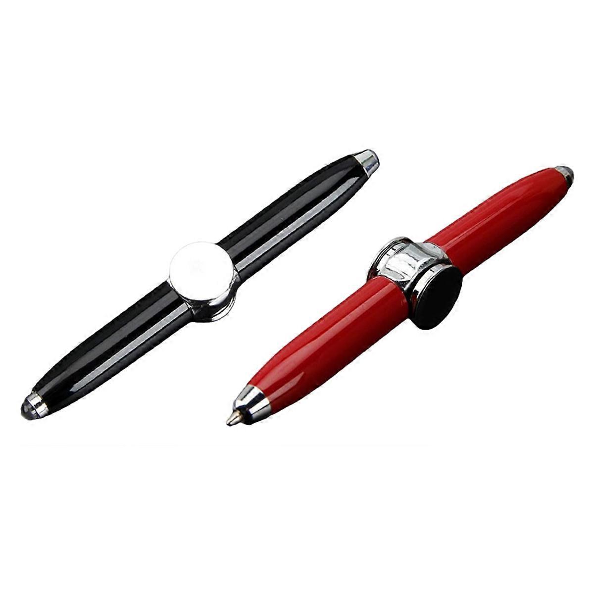 Spinning-Stift, mit LED-Licht, Schreibwerkzeug, zum Schreiben im Dunkeln B
