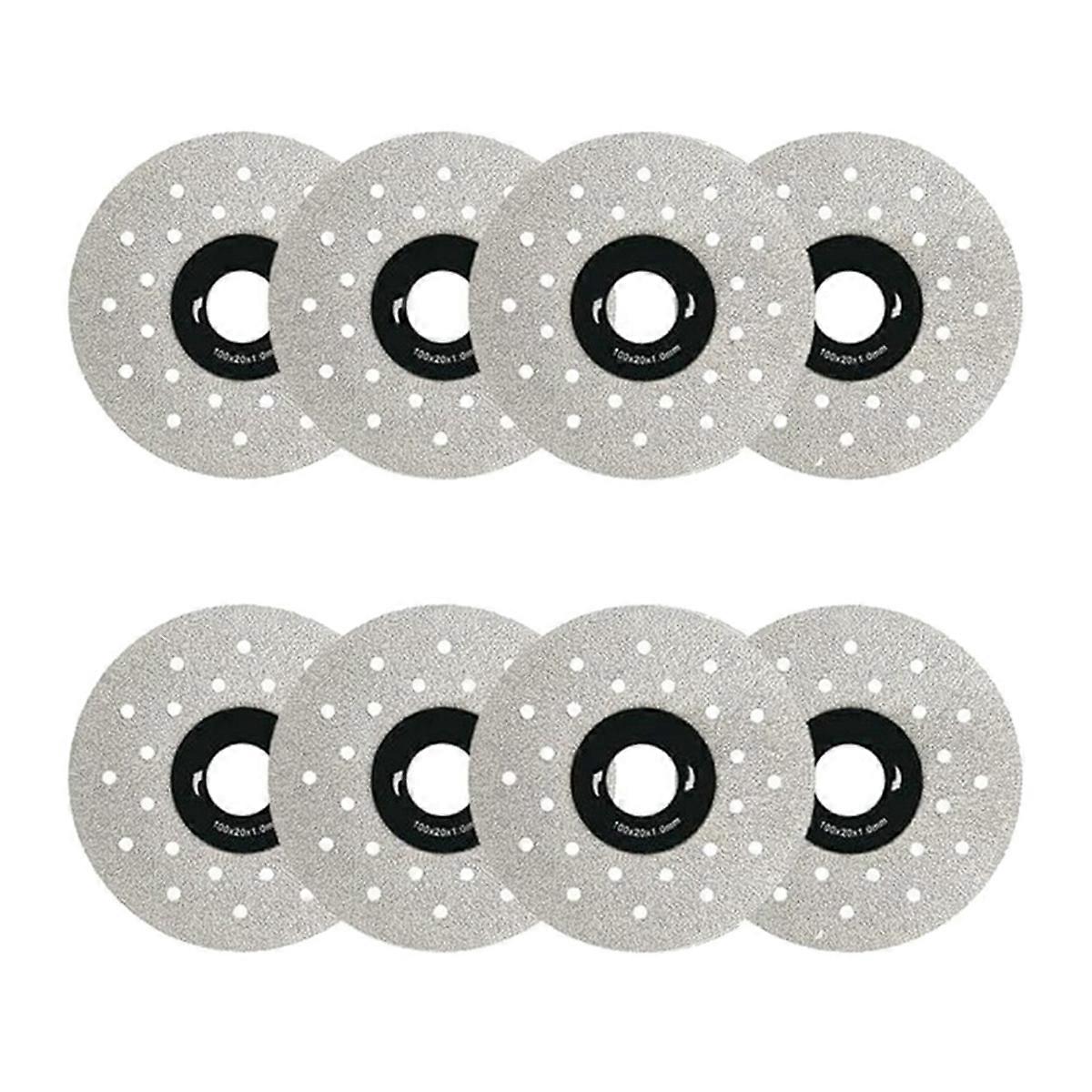 8pcs Porous Widened Cutting Blade,Discos Para Cortar, Indestructible Disc for Angle Grinder,Cutting