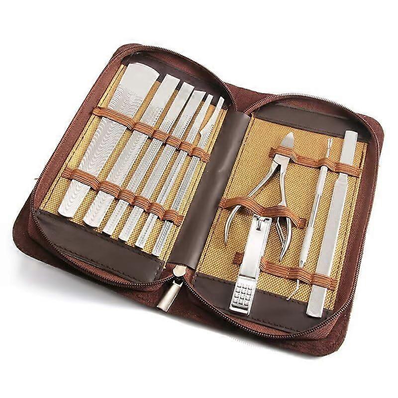 10Pcs Pedicure Scissors Set, Exfoliating Pliers and Nail Groove Scraping Knife for Manicure and Pedicure Tools