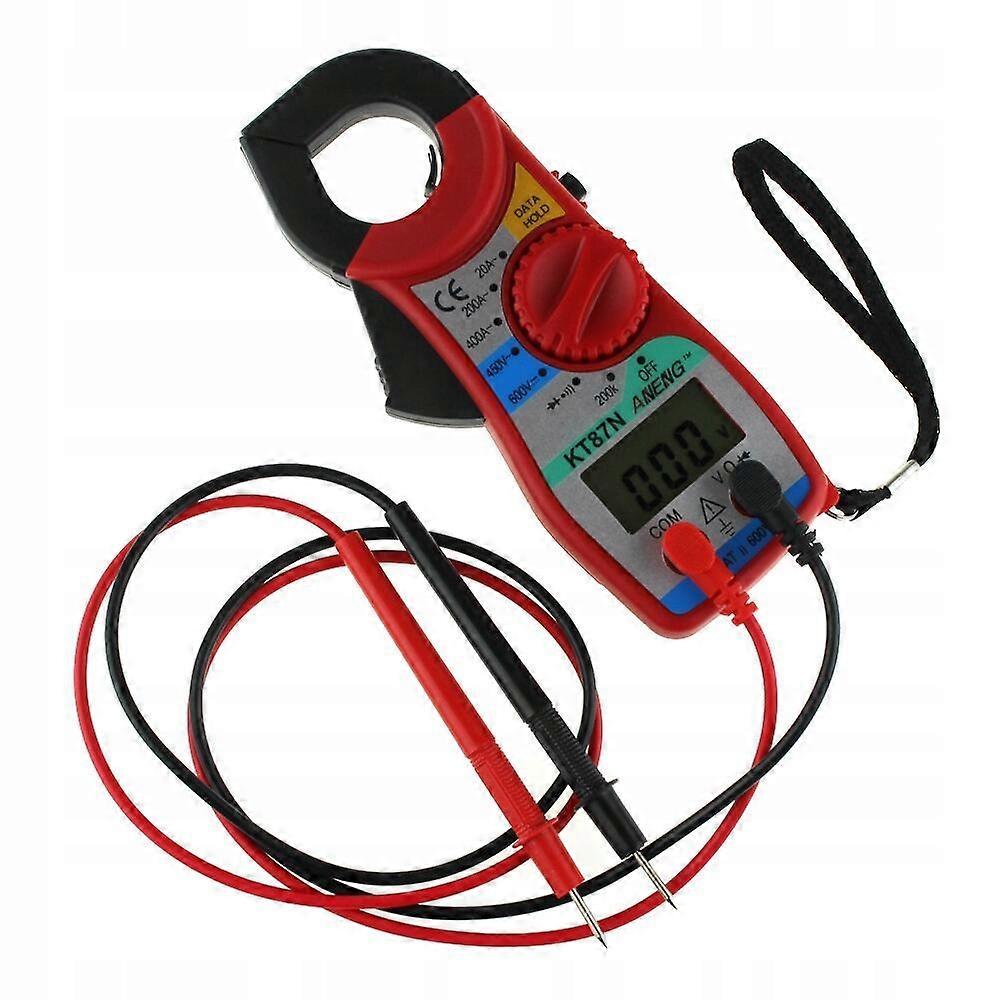 Multimeter Red Clamp Multi Tester Ohmmeter Voltage