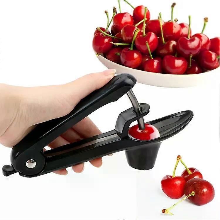 Red Date Cherry Corer-Stainless Steel Core Remover,Random Colors