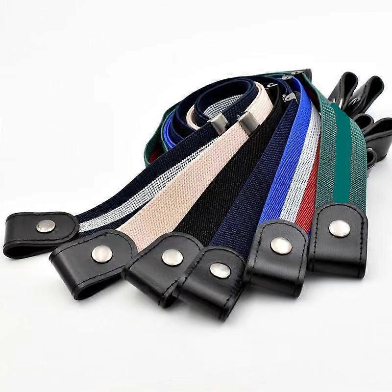 Pant Belt Seamless Lazy Belt Versatile Elastic Jeans Belt Decoration