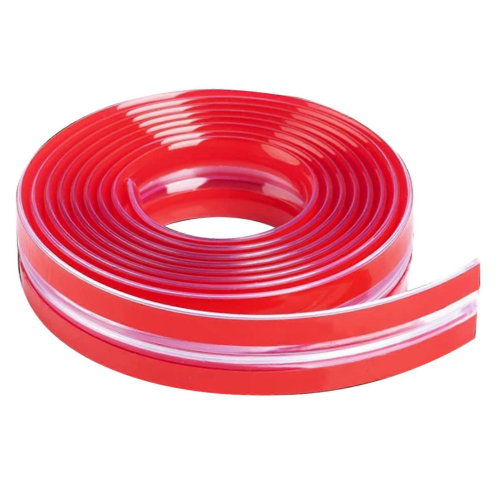 Corner Protector Strip Transparent PVC Edge Protector Strip Table Edge Banding Guards 2 Meter