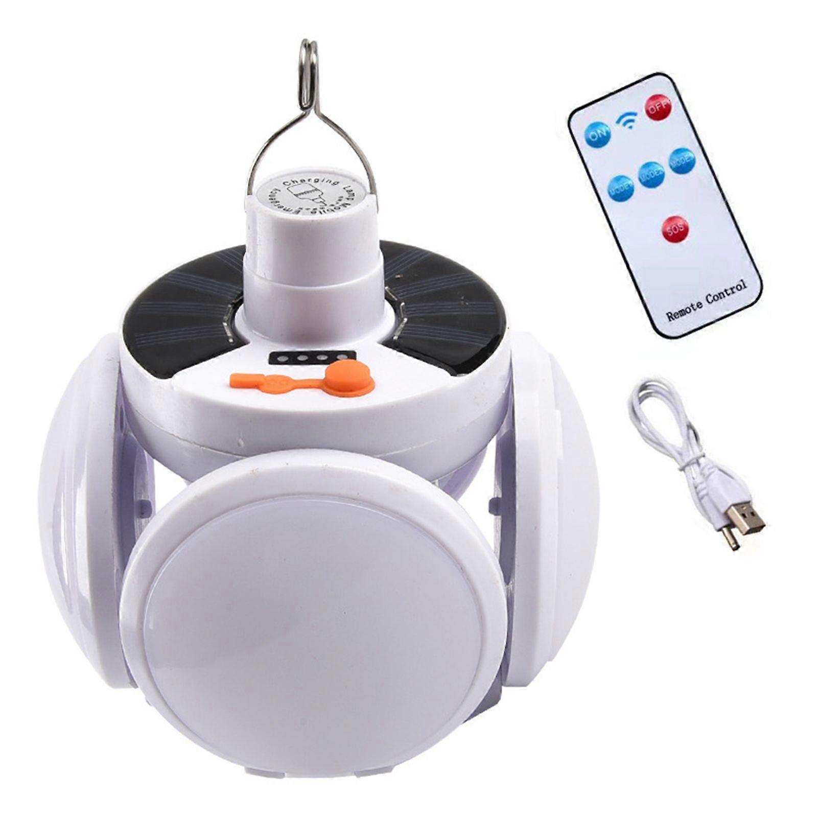 Solar Emergency Charging Lamp Hanging Deformable EavesLight for RV-adventures