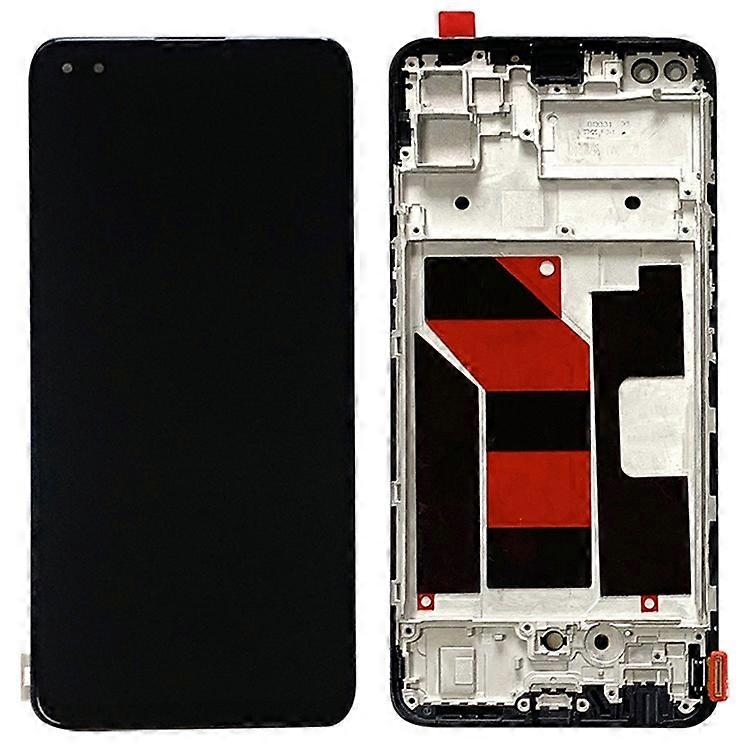 Compatible For Oppo Reno4 4G Grade C LCD Screen and Digitizer Assembly + Frame Part (TFT Technology) (without Logo)