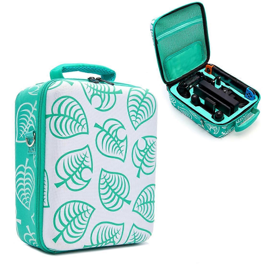 For Switch Game Handle Controller Storage Bag Protective Box(Green)
