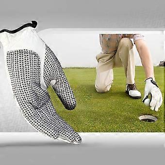 PGM Sheepskin Antiscivolo Particle Golf Guanti da uomo
