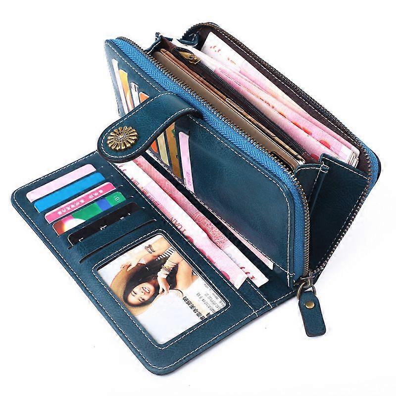 Ladies Leather Wallet RFID Blocking Wallet