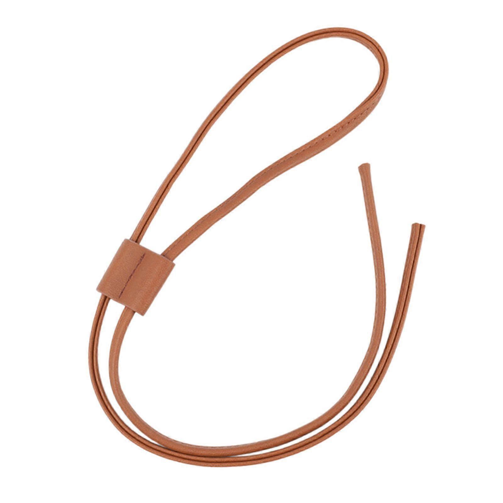 Drawstring Strap Drawstring String Strap Replacement DIY Purse Strap PU Leather