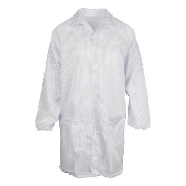 2x ESD Proof Antistatic Lab Clothing Coat
