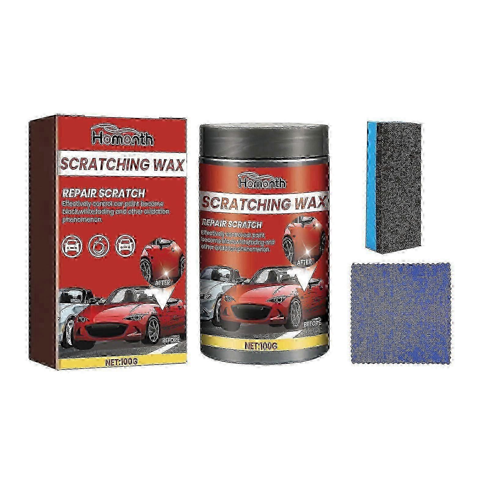 Billack Scratch Remover, Billack Scratch Reparation Rengöringsduk Scratch Maintenance Agent
