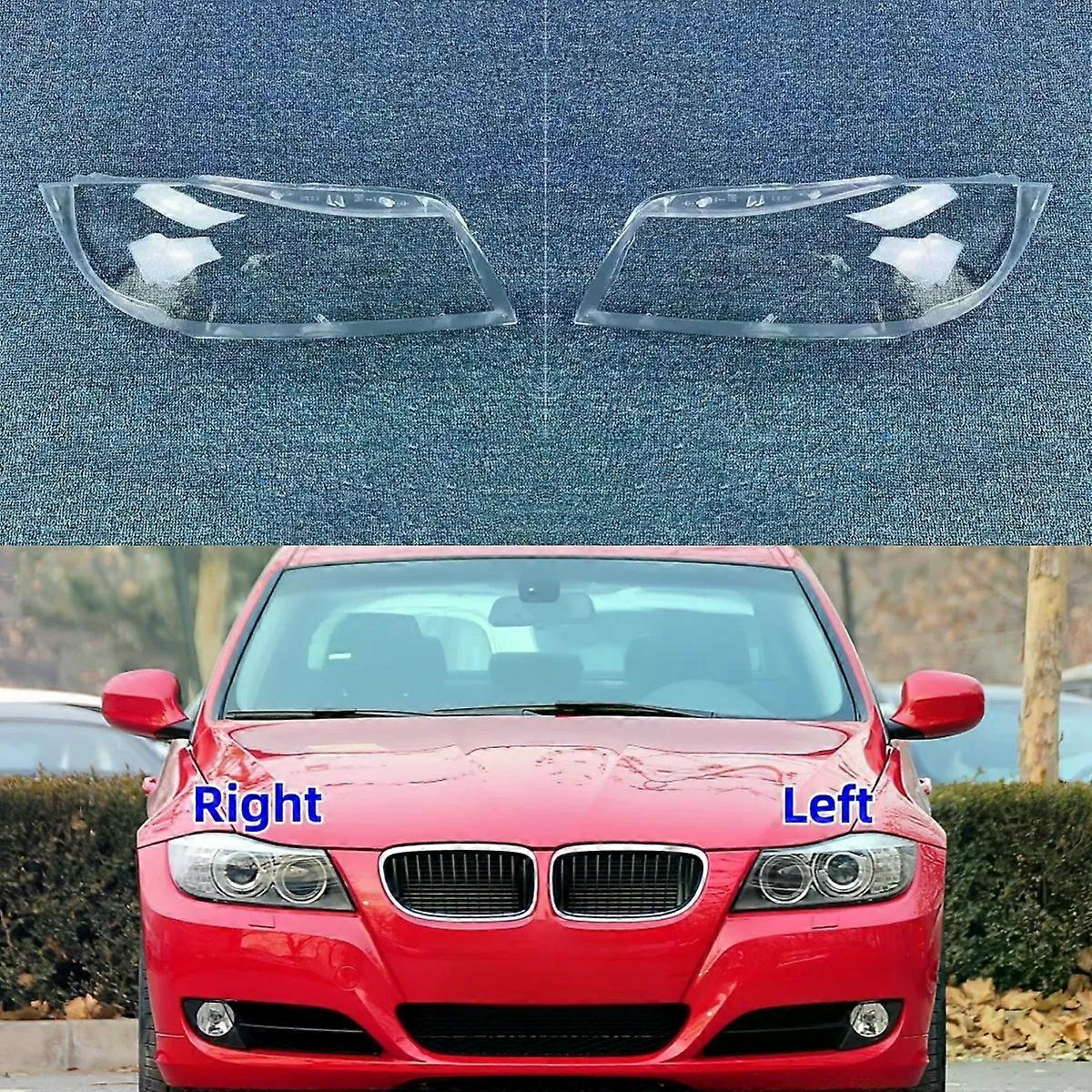 ExquisiteFor BMW 3 Series E90 E91 2005 2006 2007 2008 2009 2010 2011 2012 Car Gadget Replace A Transparent PC Headlight Lamp Shell