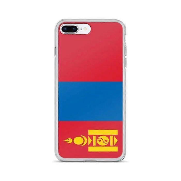 iPhone Case - Mongolia Flag - iPhone 7 Plus - Soft - Multicolored - Vertical
