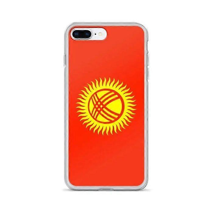 Kyrgyzstan Flag Phone Case - iPhone 8 Plus