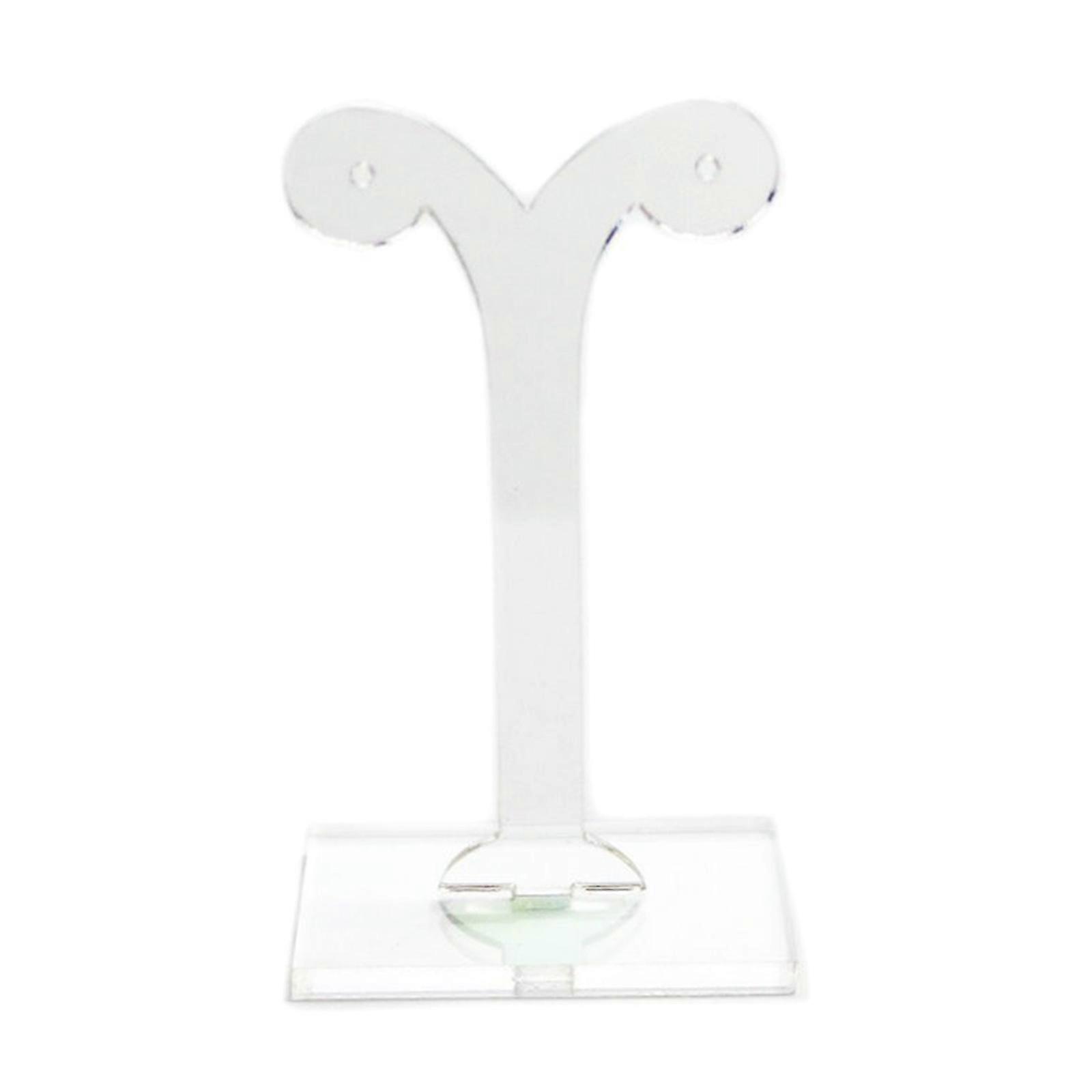 Bean Sprout Jewelry Display Rack Handmade Clear Earrings Presentation Stand Acrylic Earring Organiser for Shops