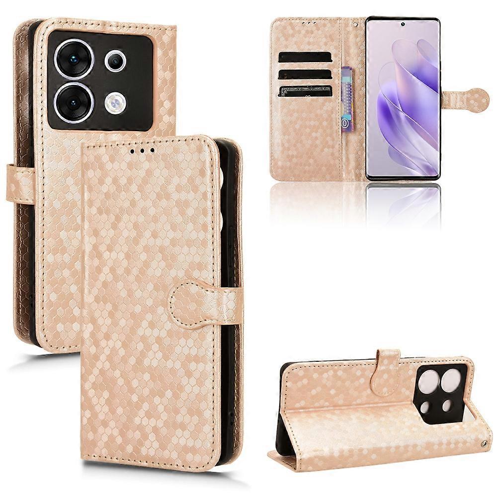 Hunajakenno Dot Texture nahkainen puhelinkotelo