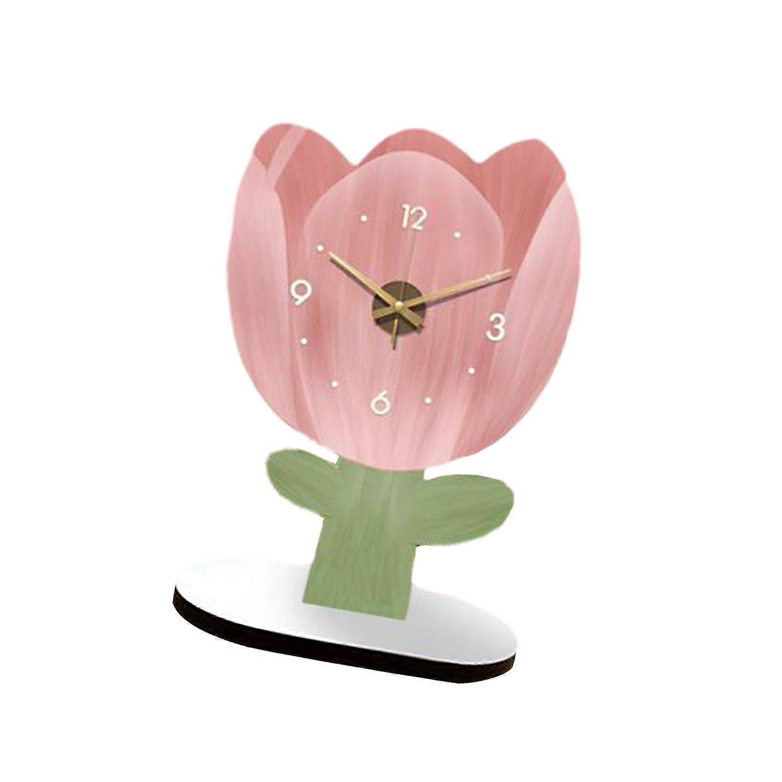 Table Clock Mantel Clock Farmhouse Clock Non Ticking Decoration Tabletop