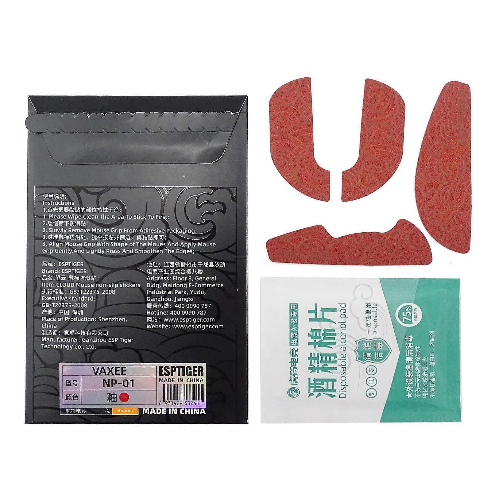 Mouse Anti-Slip Elastics Refined Side Grips for VAXEENP01/NP-01S Mice Superlight Skin Sweat Resistant Pads Without Mouse  3