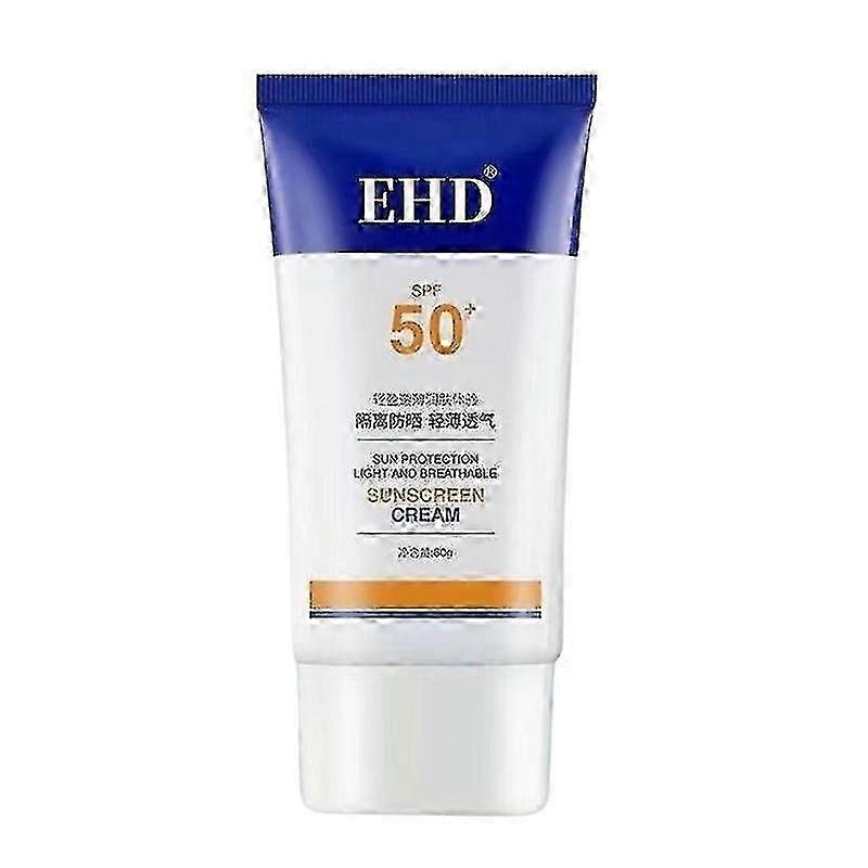 1-pack EHD PF50+ body whitening sunscreen effectively isolates UV rays and relieves skin sunburn Waterproof and sweat-proof isolation sunscreen