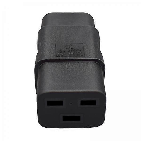 3x IEC320 C14 to C19 Power Adapter Conversion Plug, Multipurpose Connector,