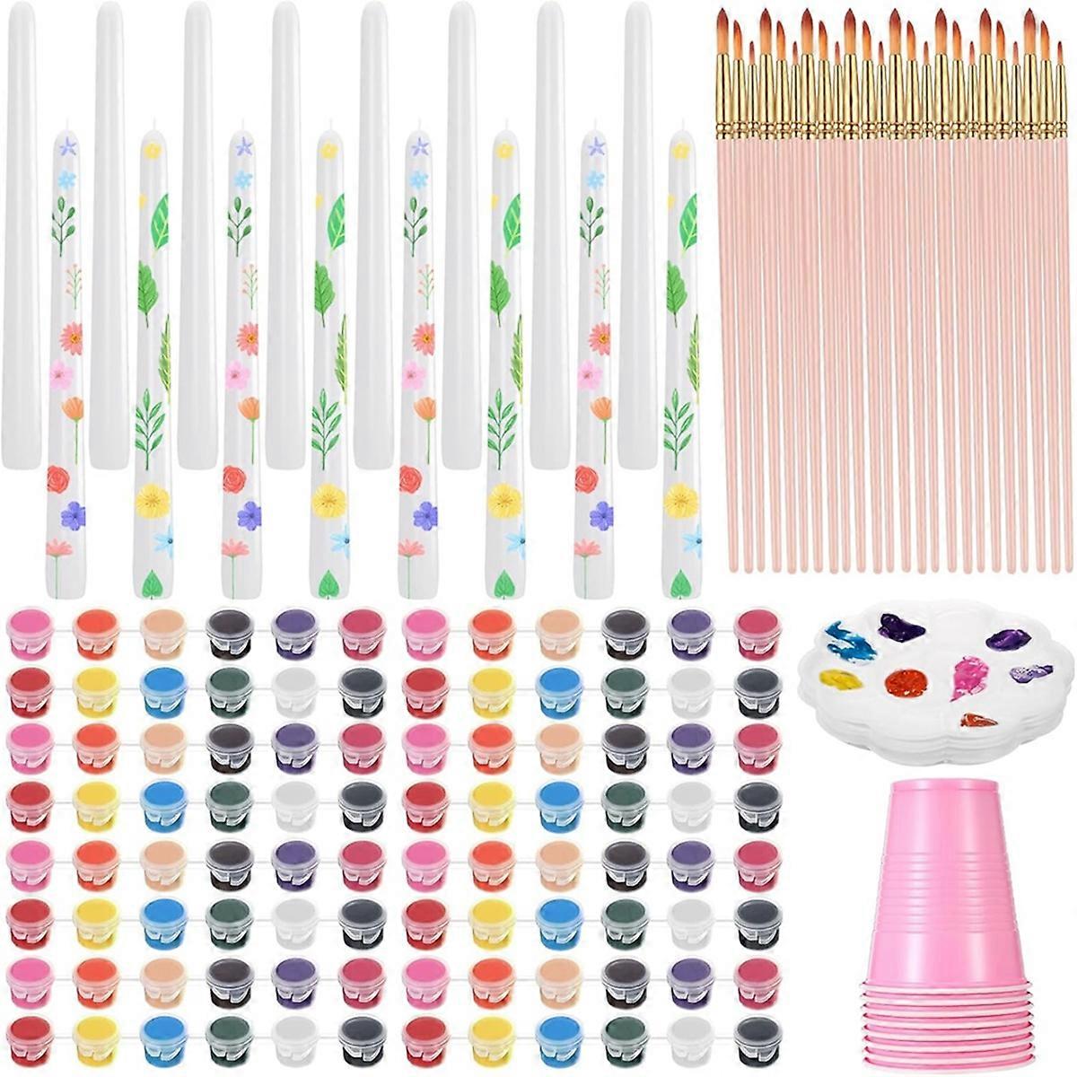 Candle Painting Party Kit DIY μπομπονιέρες γάμου γενεθλίων κατάλληλο για διάφορες περιστάσεις όπως: