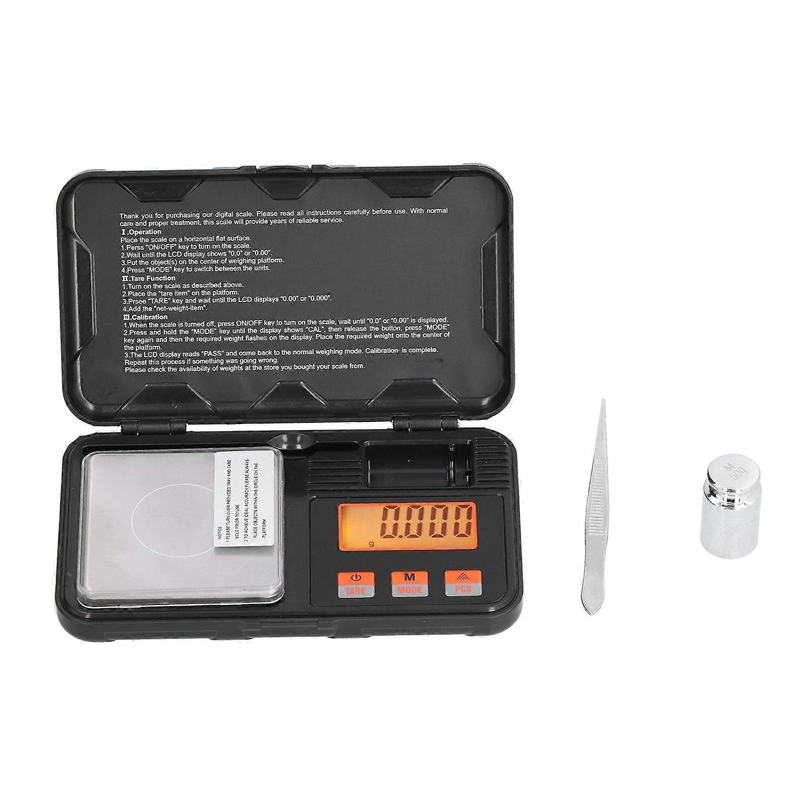 Υψηλής ποιότητας εργαλειοθήκη, κοσμήματα, ζυγαριά, κλίμακα τσέπης, κλίμακα γραμμαρίων 0.01g νοικοκυριό