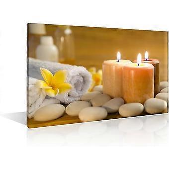 Weiße Orchidee Blumen Zen Yoga Massage Kieselstein Holz Puzzle 1000 Stück Lernspielzeug