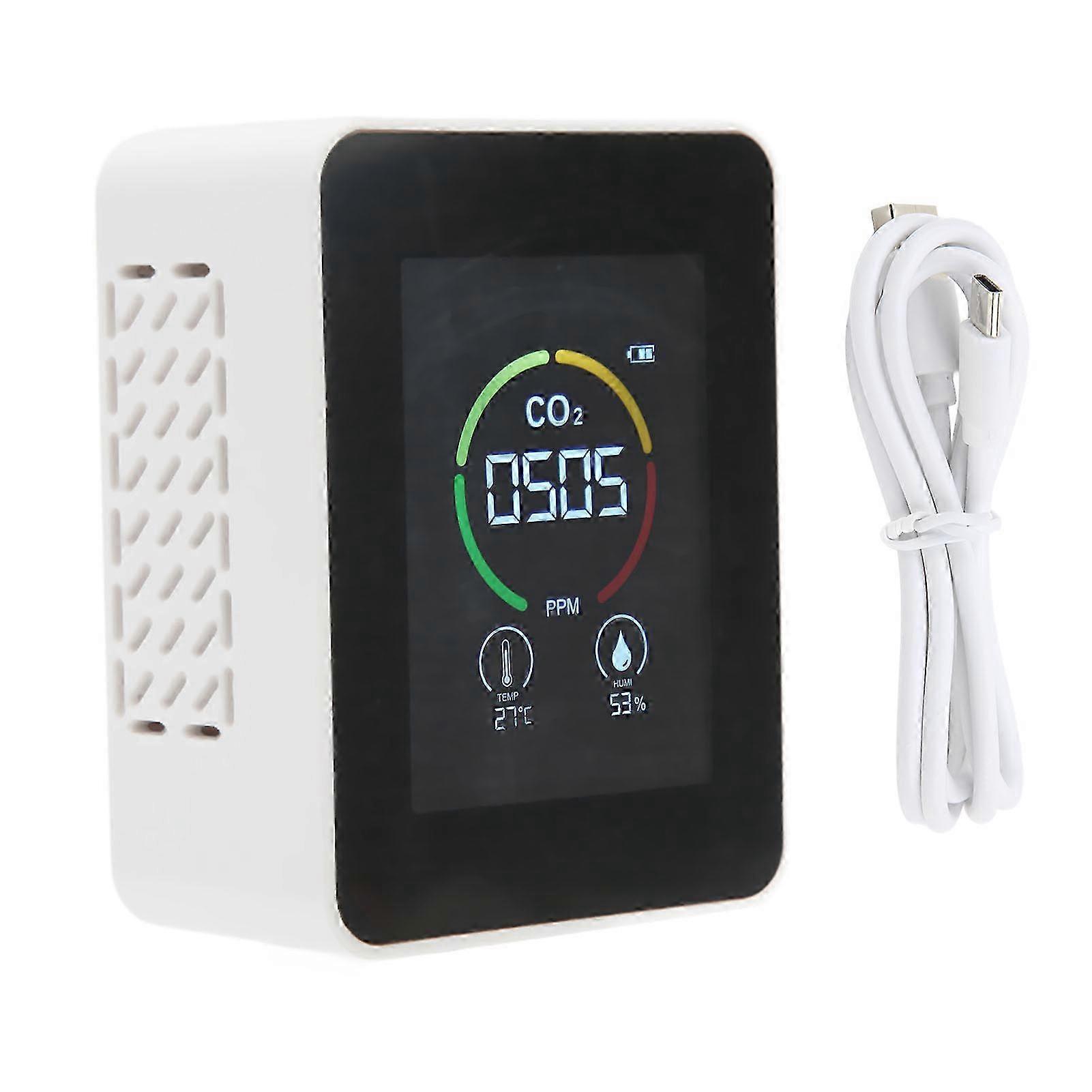 Carbon Dioxide Detector with Large Screen and Air Quality Monitor for Home 2025