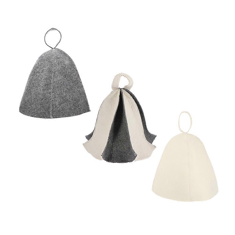 Bathing Sauna Hat for Women,Thickened Felt Material with Generous Fit