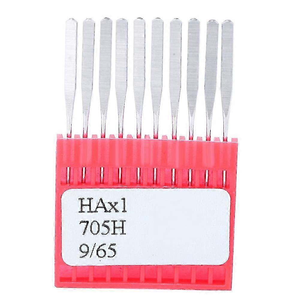 10 Pcs Rust-Resistant Metal Sewing Machine Needles (9/65)
