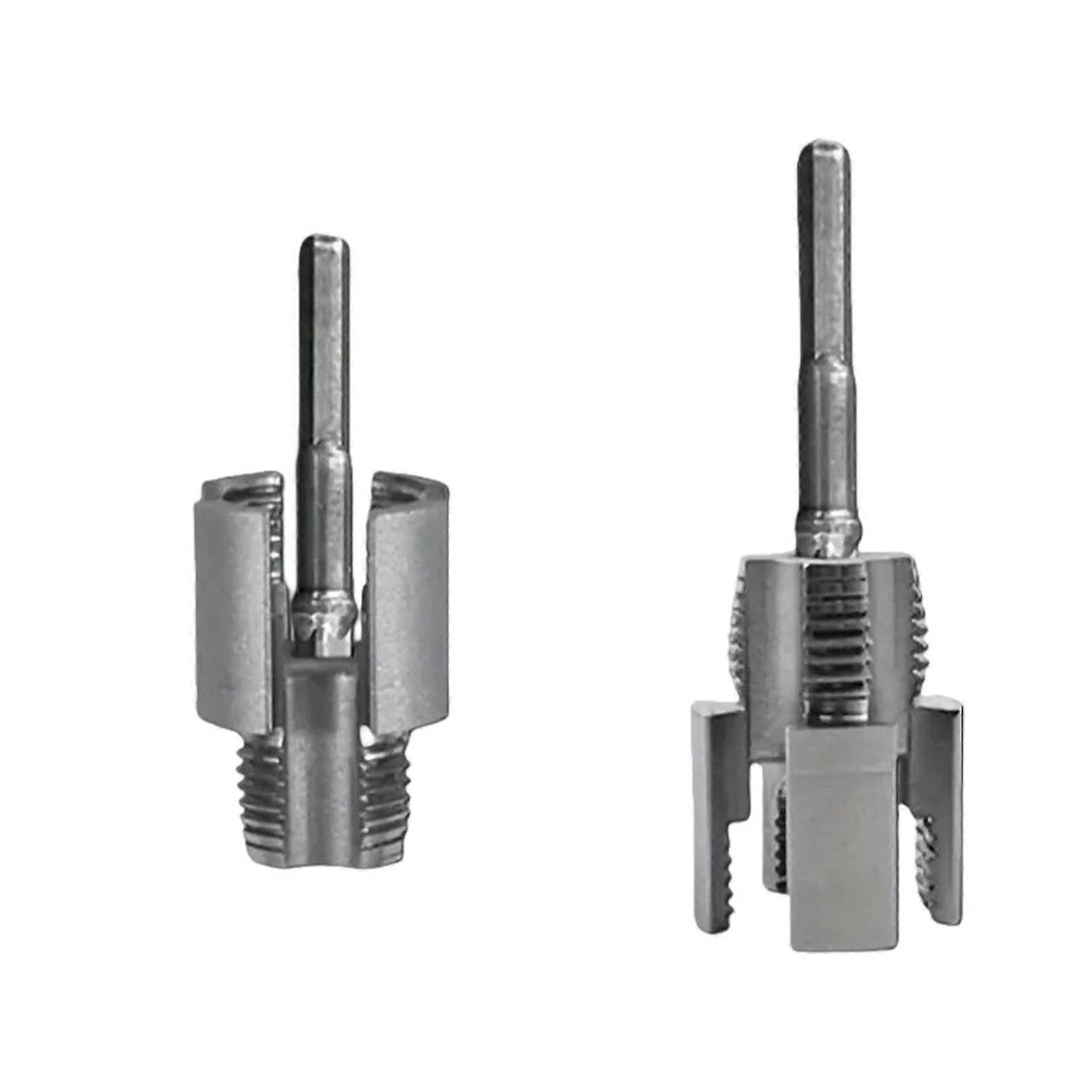 Pipe Threader Tool Set 2PCS Double Function Internal External Cutter Suitable for PVC Pipe And Electric Drill