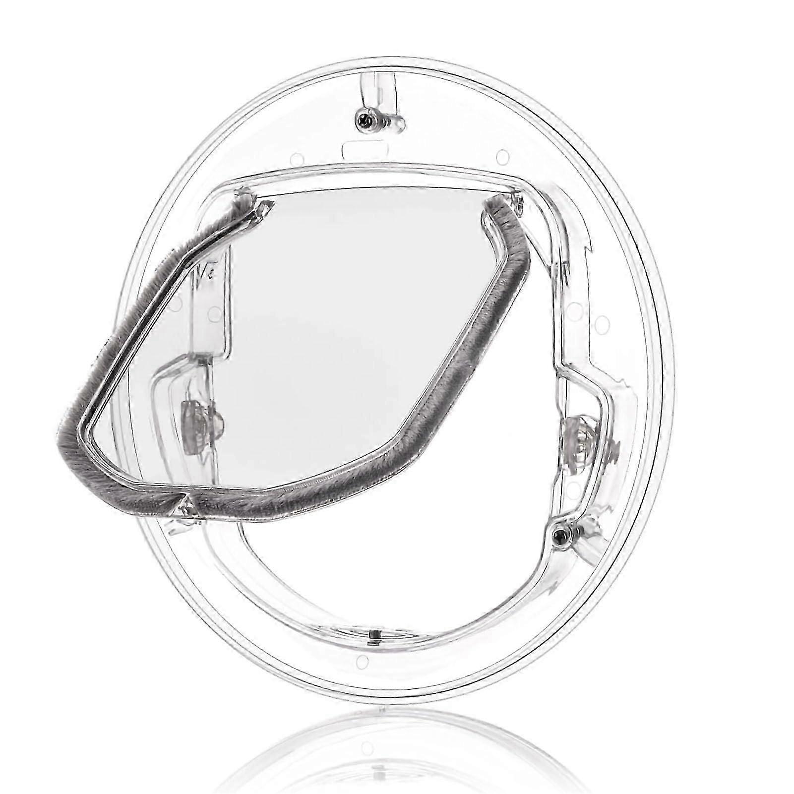 4ウェイロックシステムペットドア付き二重ガラスガラスドア用キャットフラップ 窓の取り付け