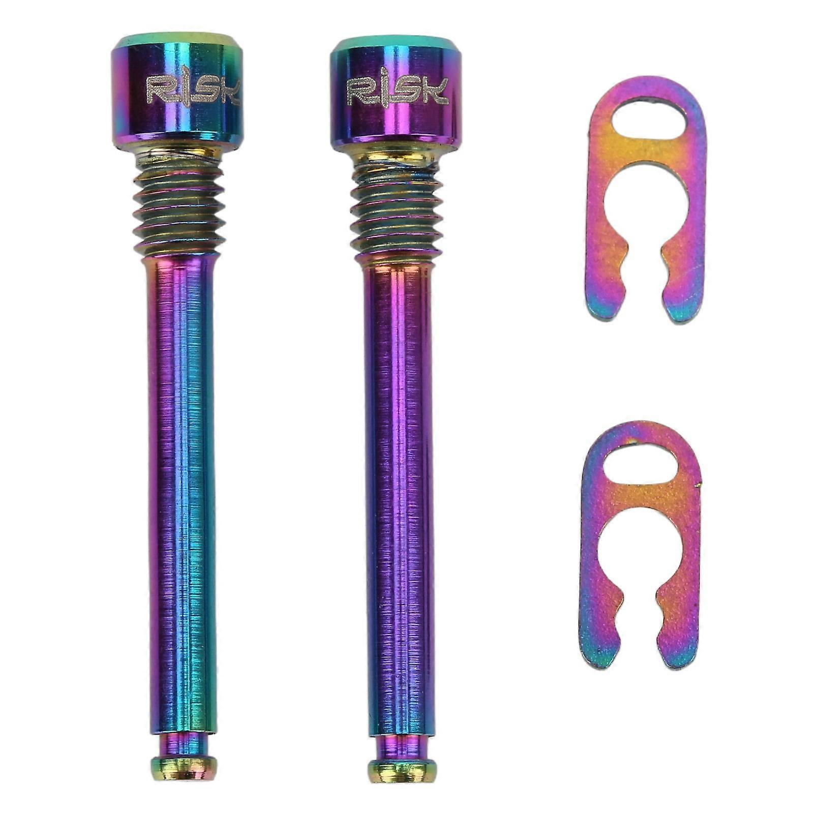 Titanium Alloy MTB Disc Brake Caliper Fixing Screws for Mountain Bike Dazzling