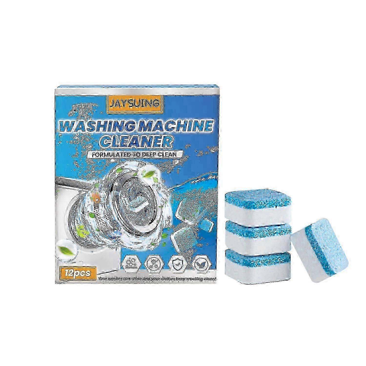 Comprimés de nettoyage pour lave-linge Jaysuing, roues à ondes rotatives pour machines à laver domestiques