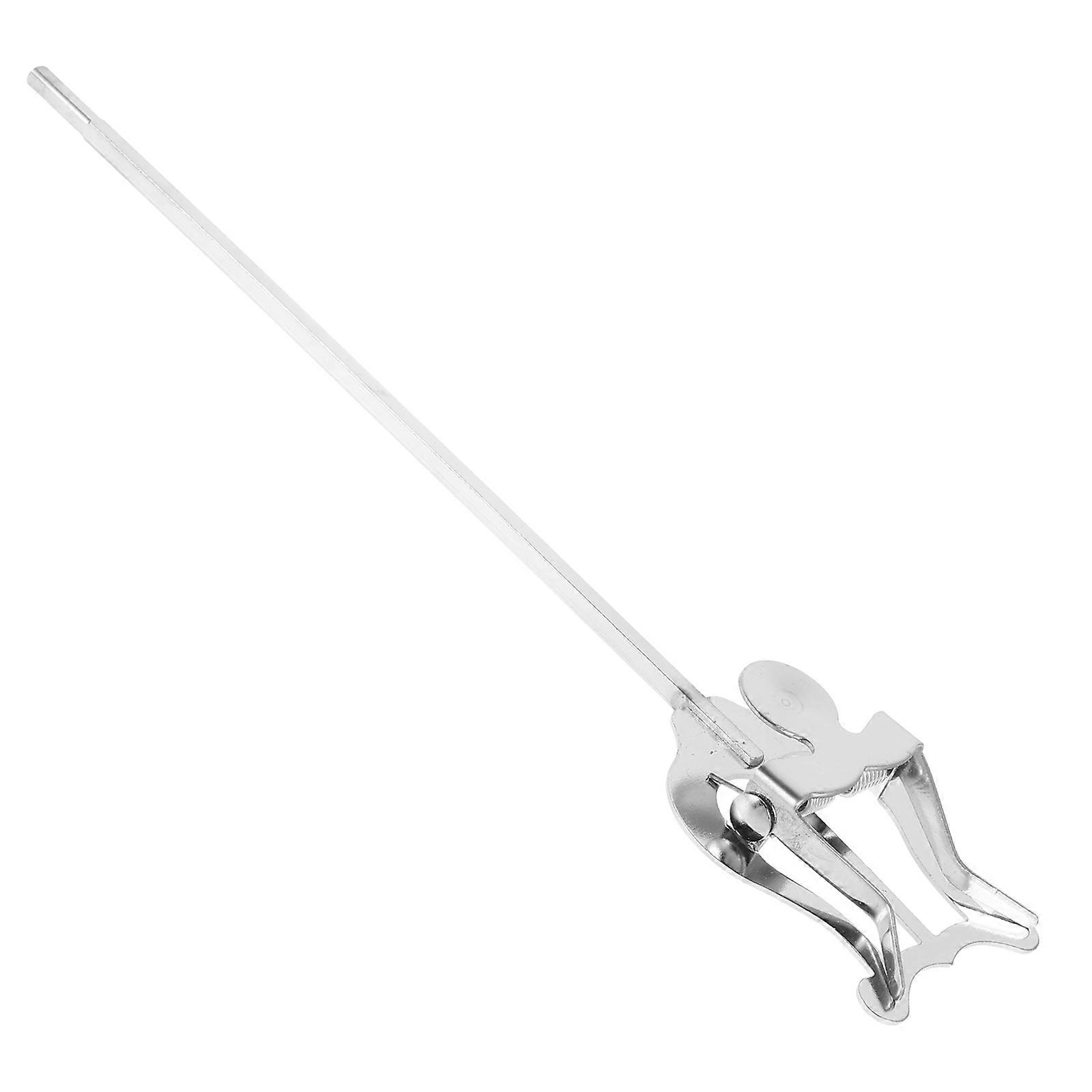 Stylish Metal Portable Clarinet Lyre Holder for Marching Band – Easy Page Turning, Compatible with Alto & Tenor Saxophones, Silver