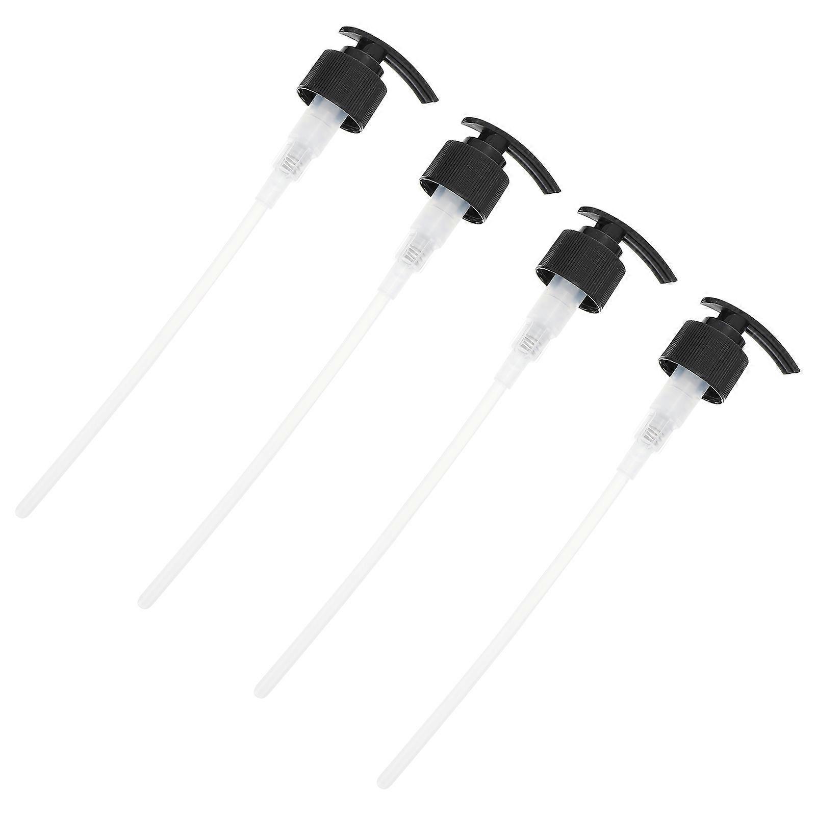 Liquid Soap Dispenser Pump Plastic Replacement Press Pumps 28mm 4Pcs