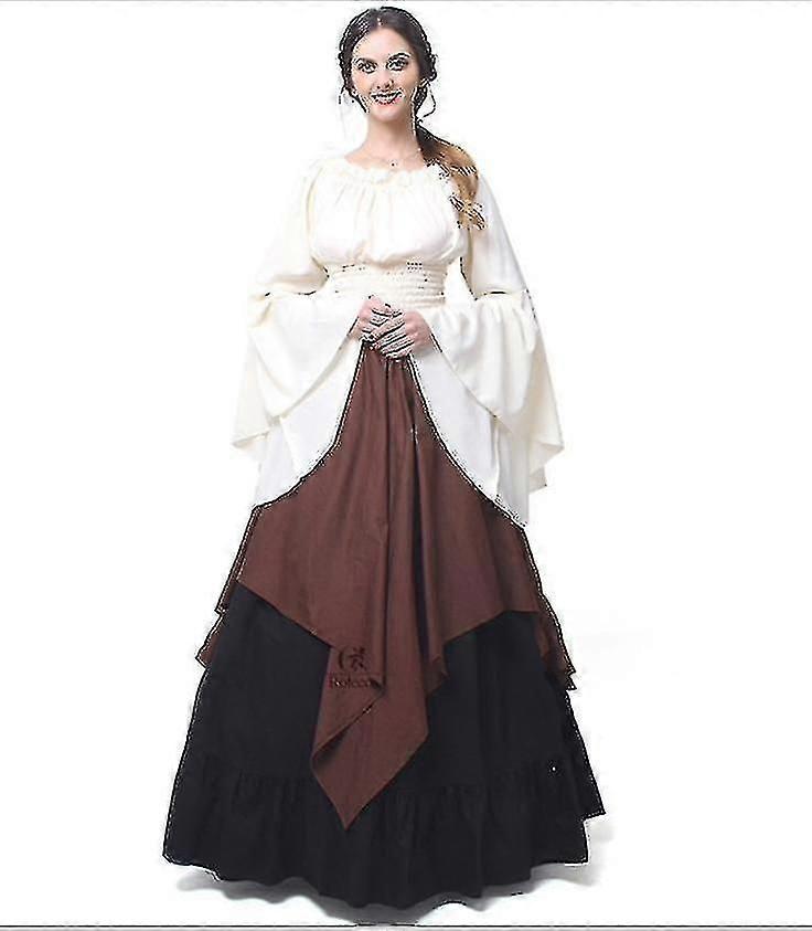 رومانسية عصر النهضة القوطية Cosplay ثوب الرجعية اللباس