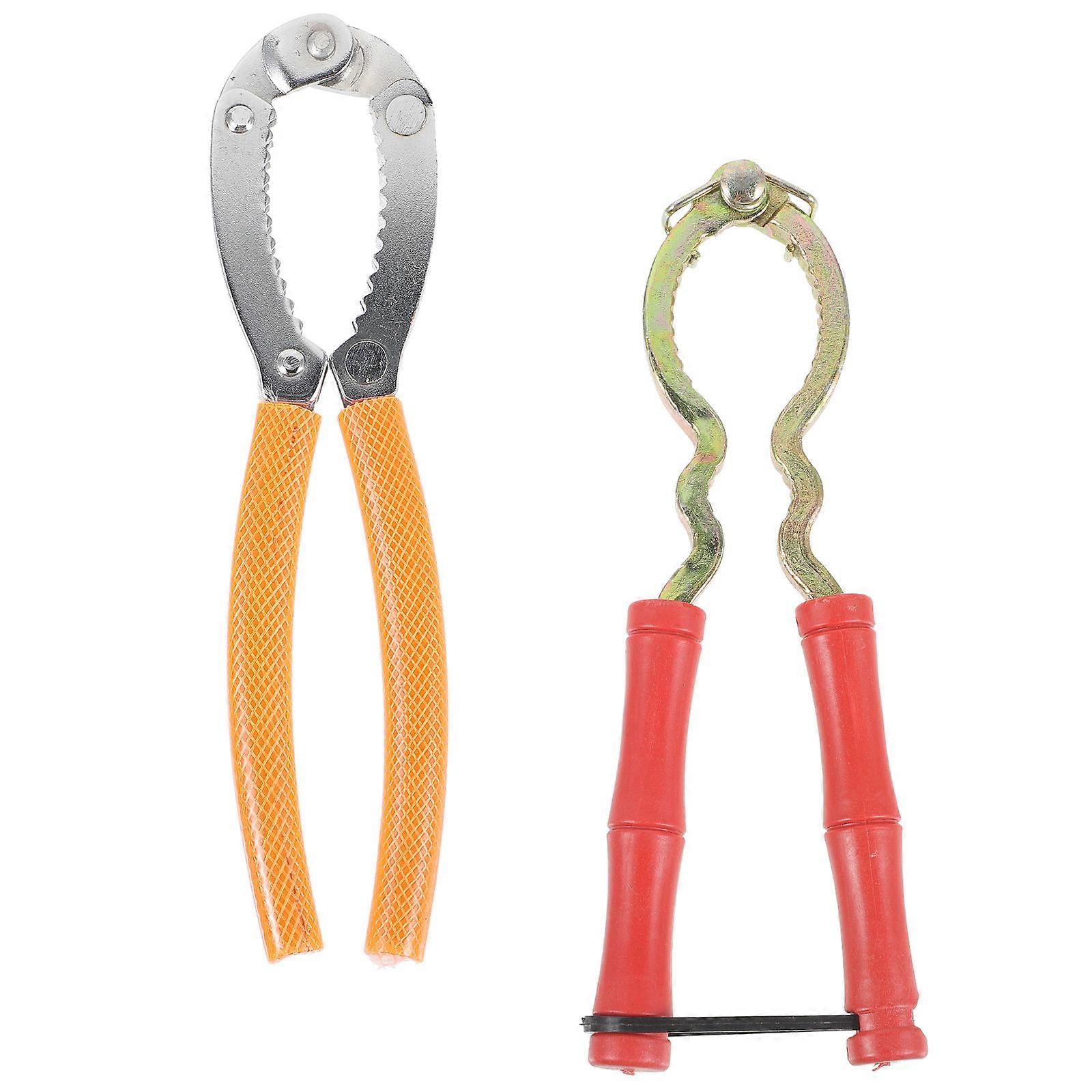Handheld Walnut Cracker Metal Nut Openers Sturdy Metal Compact Size 17.20X6.30X1.50cm For Outdoor Use 2Pcs