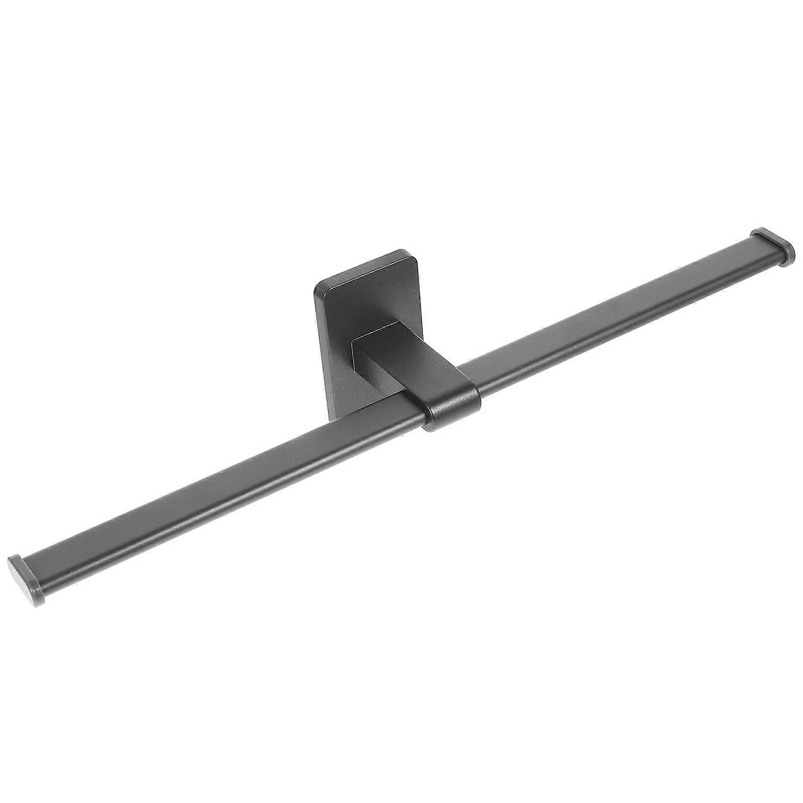 Wall Mounted Towel Rack No Drill Towel Bar Bathroom Storage Sturdy Towel Holder Space Saving Towel Storage