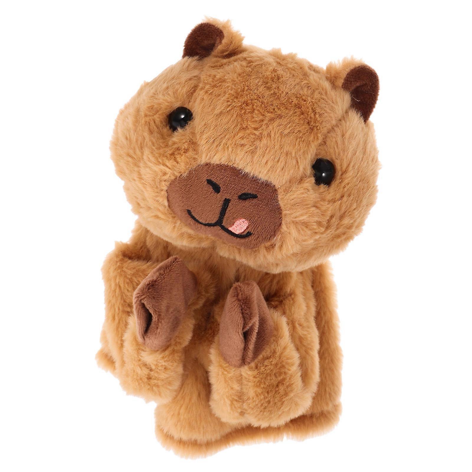 Animal Shape Hand Toy Boxing Design Enhance Hand-Eye Coordination Metal Material Plush 1Pack