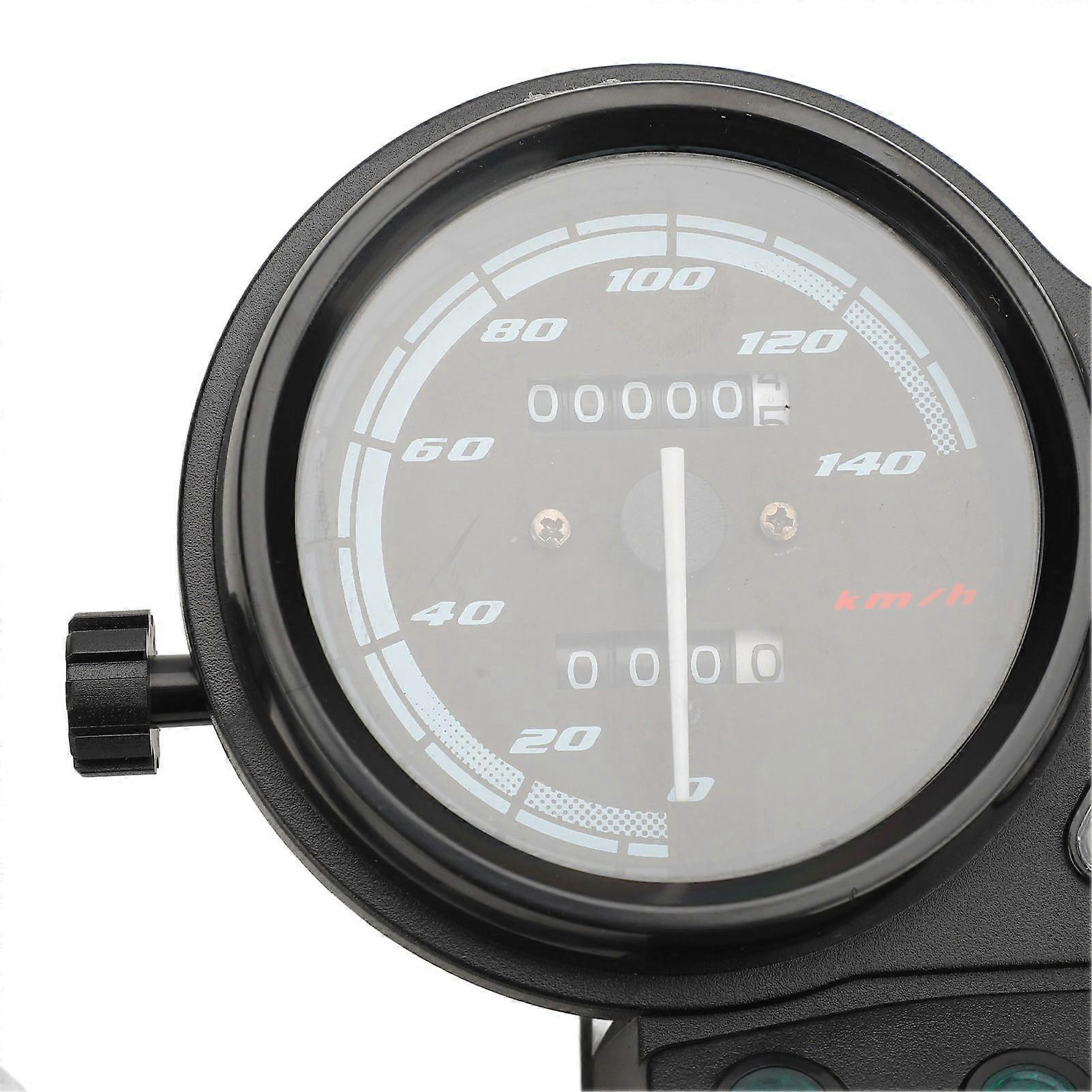 12V Motorcycle Speedometer Odometer Gauge Accurate Display Stylish for YBR 125 Electronic Style with a Pillar at the Back