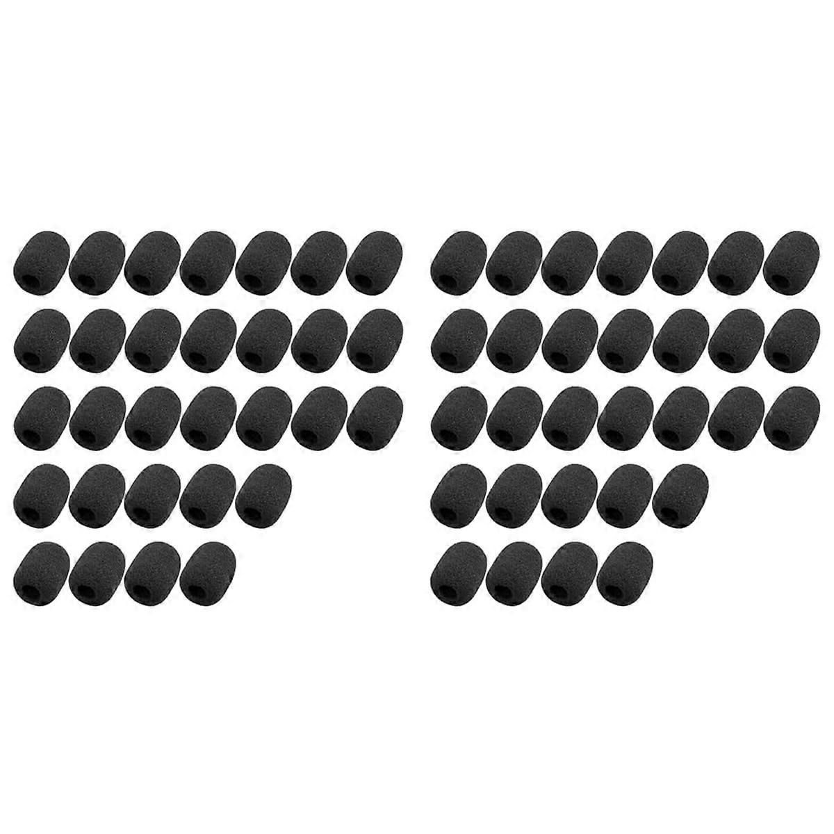 Foam Microphone Windscreen,Mini Size Lapel Headset Mic Foam Covers