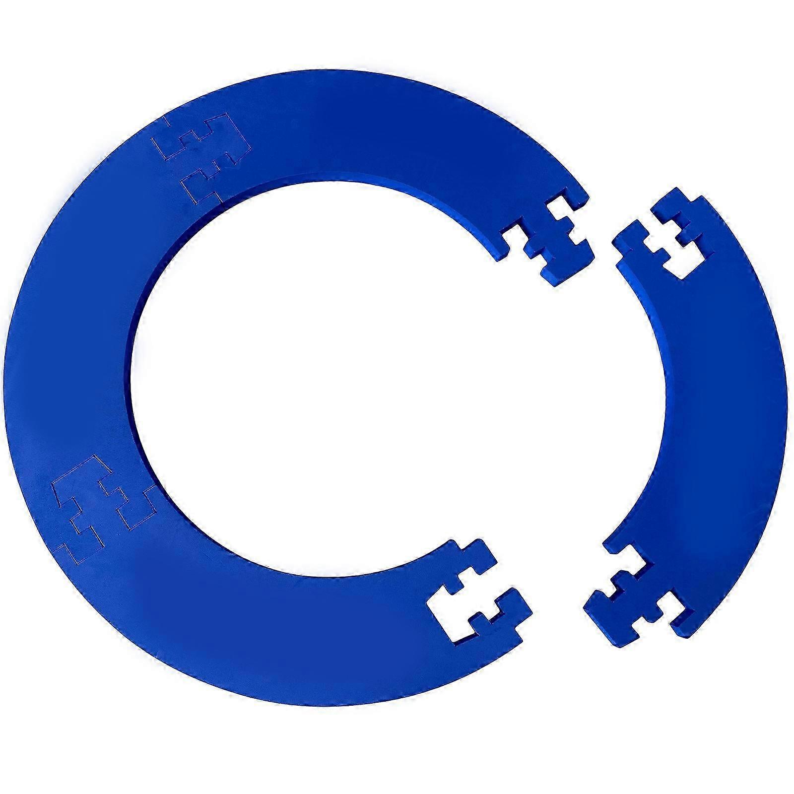 (Blue) Dart Board Wall Protectors Round Dartboards Surround Rings Foams Dartboards Backboard Wall Protections Board Enduring Blue
