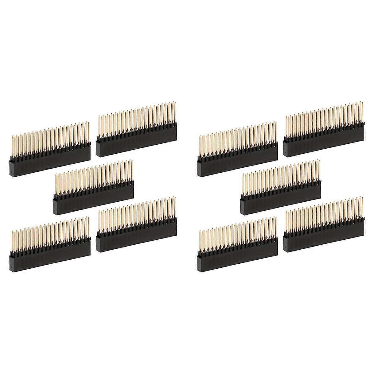 2X20 Pins Stacking Header for A+/Model B+/2/3/4 (Pack of 10)