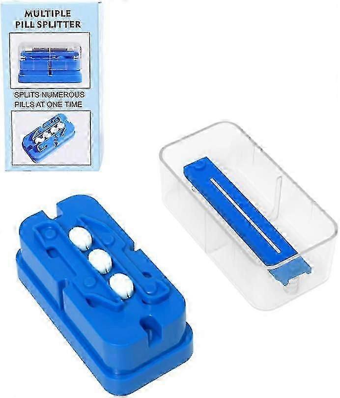 Multiple Pill Cutter Crusher Splitter - Small & Large Pills