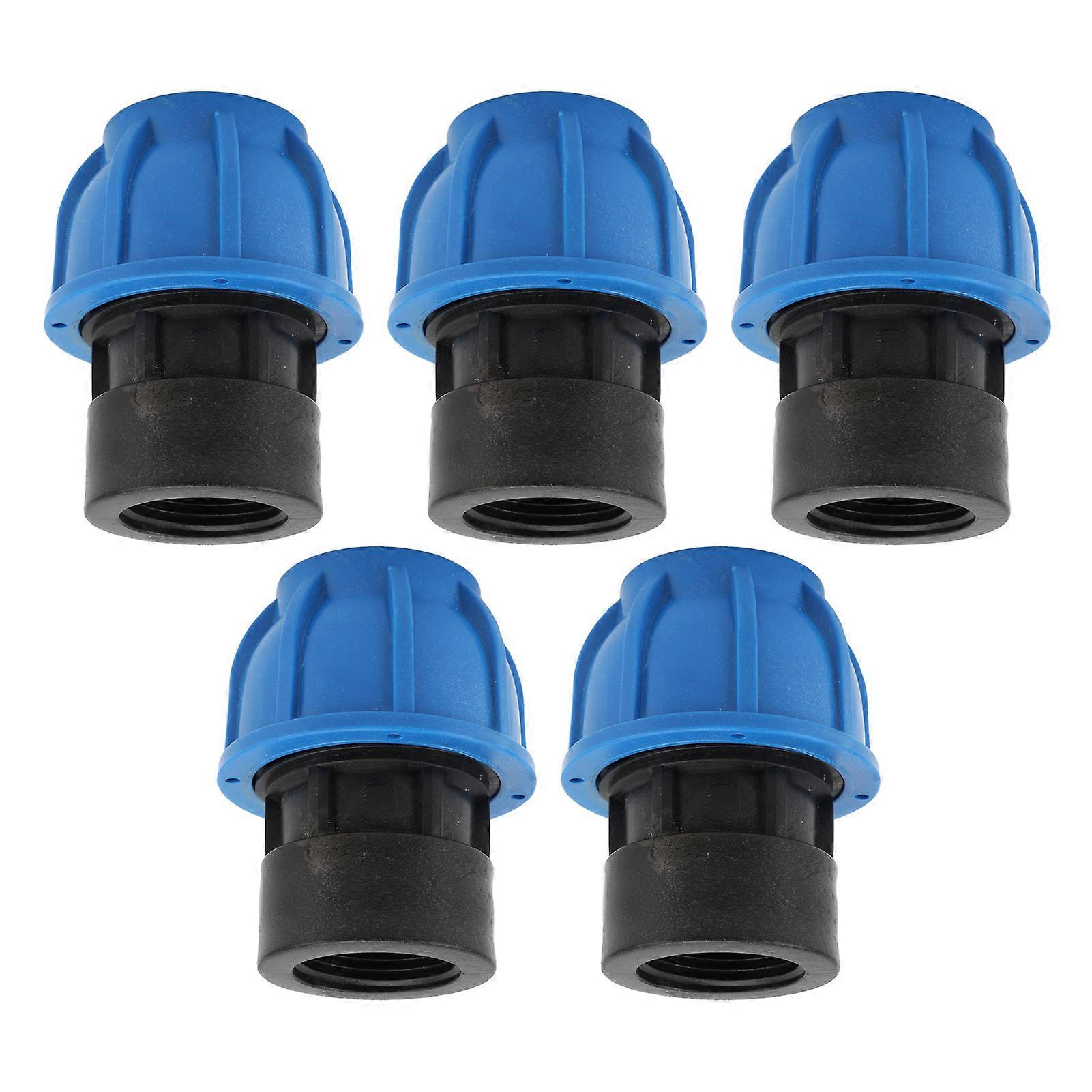 5PCS Plumbing Fittings Water Pipe Quick Connector Coupling Kit Female Thread Straight Through 32xG1