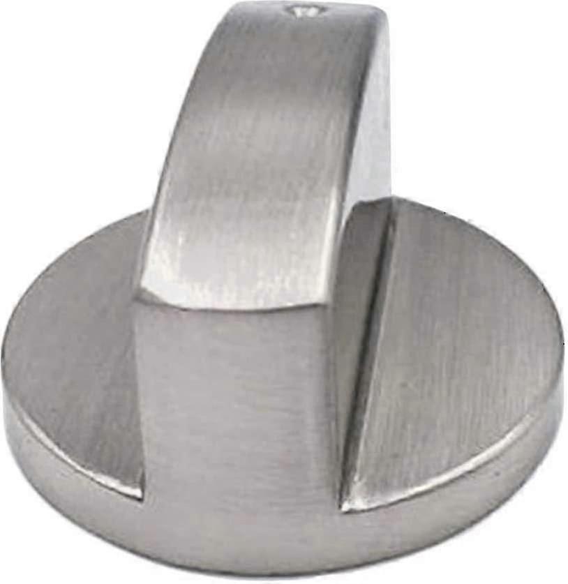 Gas Stove Knobs 4 Pieces Metal 6 Mm Silver-colored Adjustment Kno